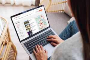 Online-Auftritt